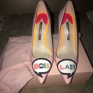 COPY - Sophia Webster boas lady pump pink 38.5 Still for sale